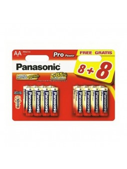 Pilas Panasonic Pro Power AA LR6 8+8 UDS